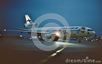Finnair DC-10-30 OH-LHB CN 47957 LN 201 Editorial Stock Photo