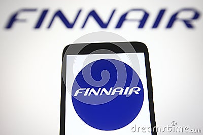 Finnair logo Cartoon Illustration