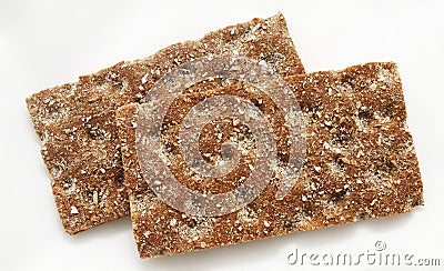 Finnish hard bread Stock Photo