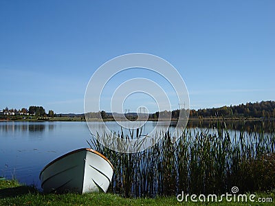 FINNISH LAKE Stock Photo