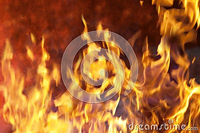 Fire Flames Flame Background Stock Photo