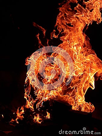 Fire, agni, burn Stock Photo