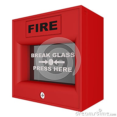 Fire alarm Stock Photo