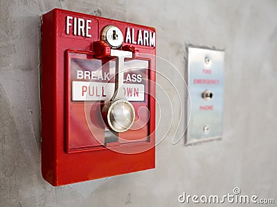 Fire Alarm Stock Photo