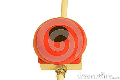 Fire alarm transmission equipment Stock Photo