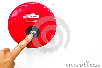 fire alarm Editorial Stock Photo