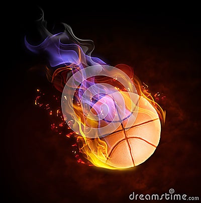 Fire ball Stock Photo