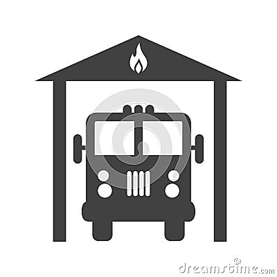 Fire Brigade Vector Illustration