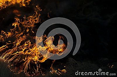 FIRE! Stock Photo
