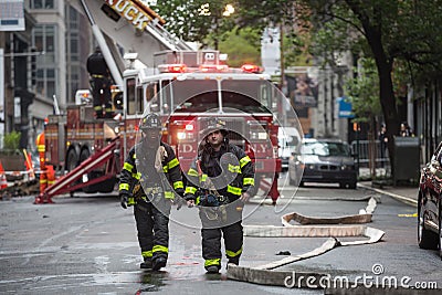 Fire Department of the City of New York FDNY Editorial Stock Photo