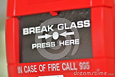 Fire alarm Stock Photo