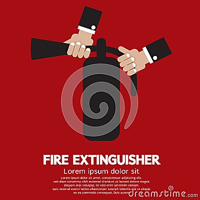 Fire Extinguisher Vector Illustration