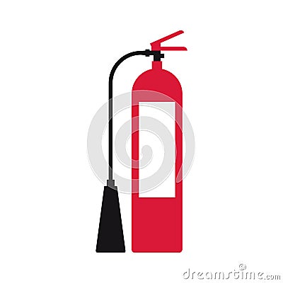 Fire extinguisher icon vector. Firefighter illustration sign. help symbol. Vector Illustration