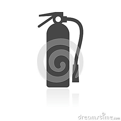 Fire extinguisher icon Vector Illustration