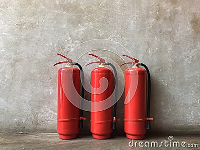 Fire Extinguisher Stock Photo