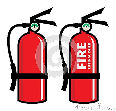 Fire extinguisher Vector Illustration