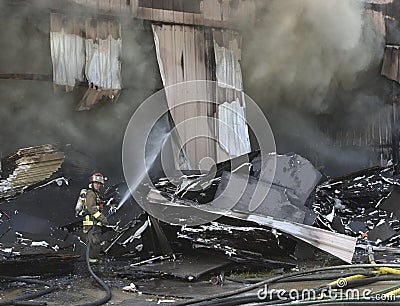 Fire fighter Editorial Stock Photo