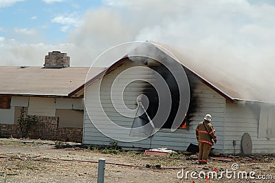 Fire-fighting Stock Photo