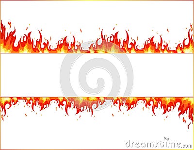 Fire flame Vector Illustration