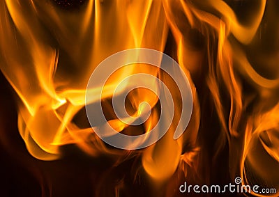 Fire flames Stock Photo