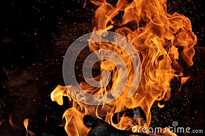 Fire Stock Photo