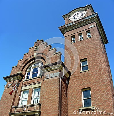 Fire Hall Stock Photo