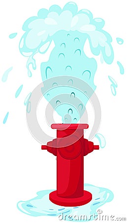 Fire hydrant Vector Illustration