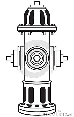 Fire Hydrant Vector Illustration