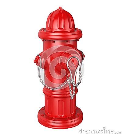 Fire Hydrant Isolated Stock Photo