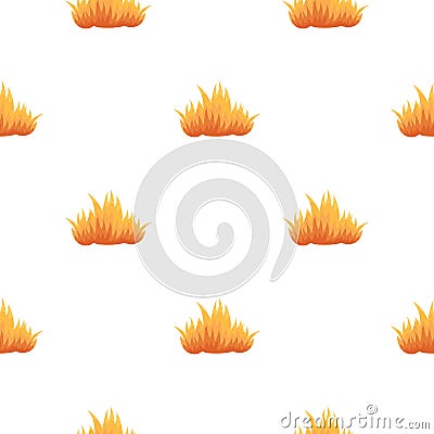Fire icon cartoon. pattern silhouette fire equipment icon from the big fire Department cartoon - stock vecto - stock Vector Illustration