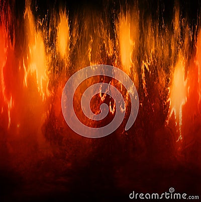 Fire , plasma Stock Photo