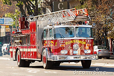 Fire truck Editorial Stock Photo