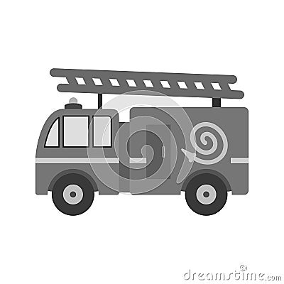 Fire Truck Vector Illustration