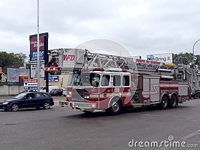 Fire truck Editorial Stock Photo