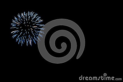 Fire Works Stock Photo