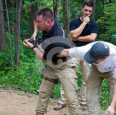 Firearms Training Course Editorial Stock Photo