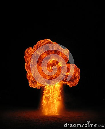 Fireball Stock Photo