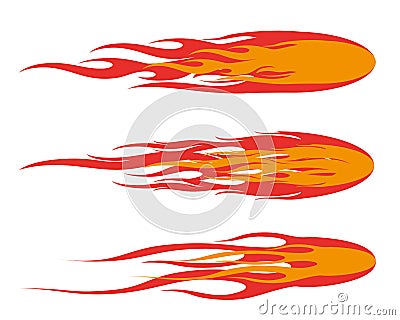 Fireball Vector Illustration