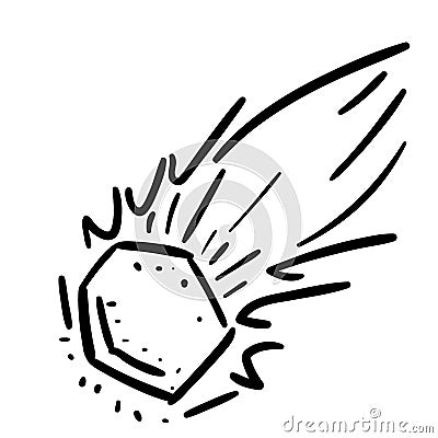 Fireball vector eps illustration by crafteroks Vector Illustration