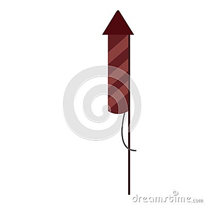 Firecracker Firework Explosive Vector Illustration