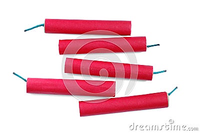 Firecrackers Stock Photo