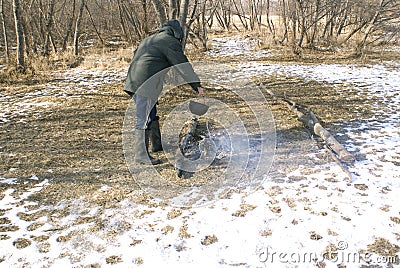 Firefighter Stock Photo