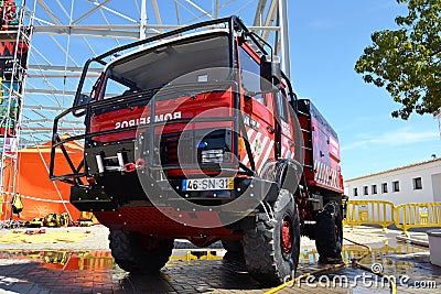 Firefighter Editorial Stock Photo