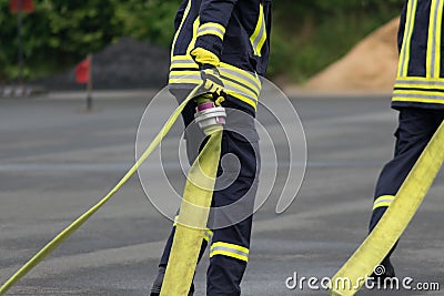 Firefighter Stock Photo