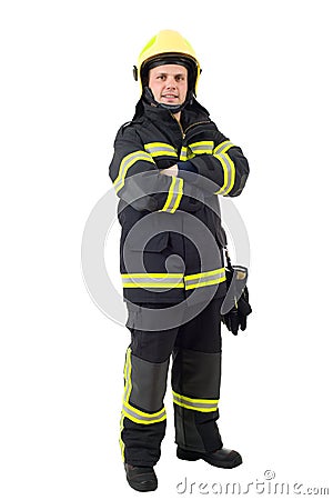 Firefighter Stock Photo