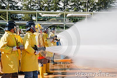 firefighter Editorial Stock Photo
