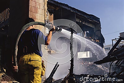 Firefighters Editorial Stock Photo