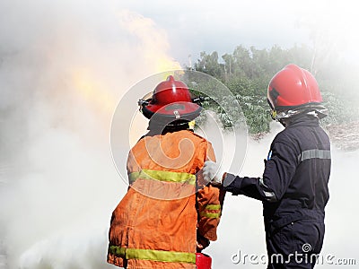 Fire departments and emergency response teams Editorial Stock Photo