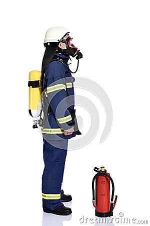 Fireman Stock Photo
