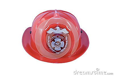 Fireman helmet Stock Photo